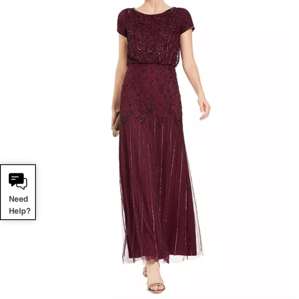Adrianna Papell Gown Plus Size